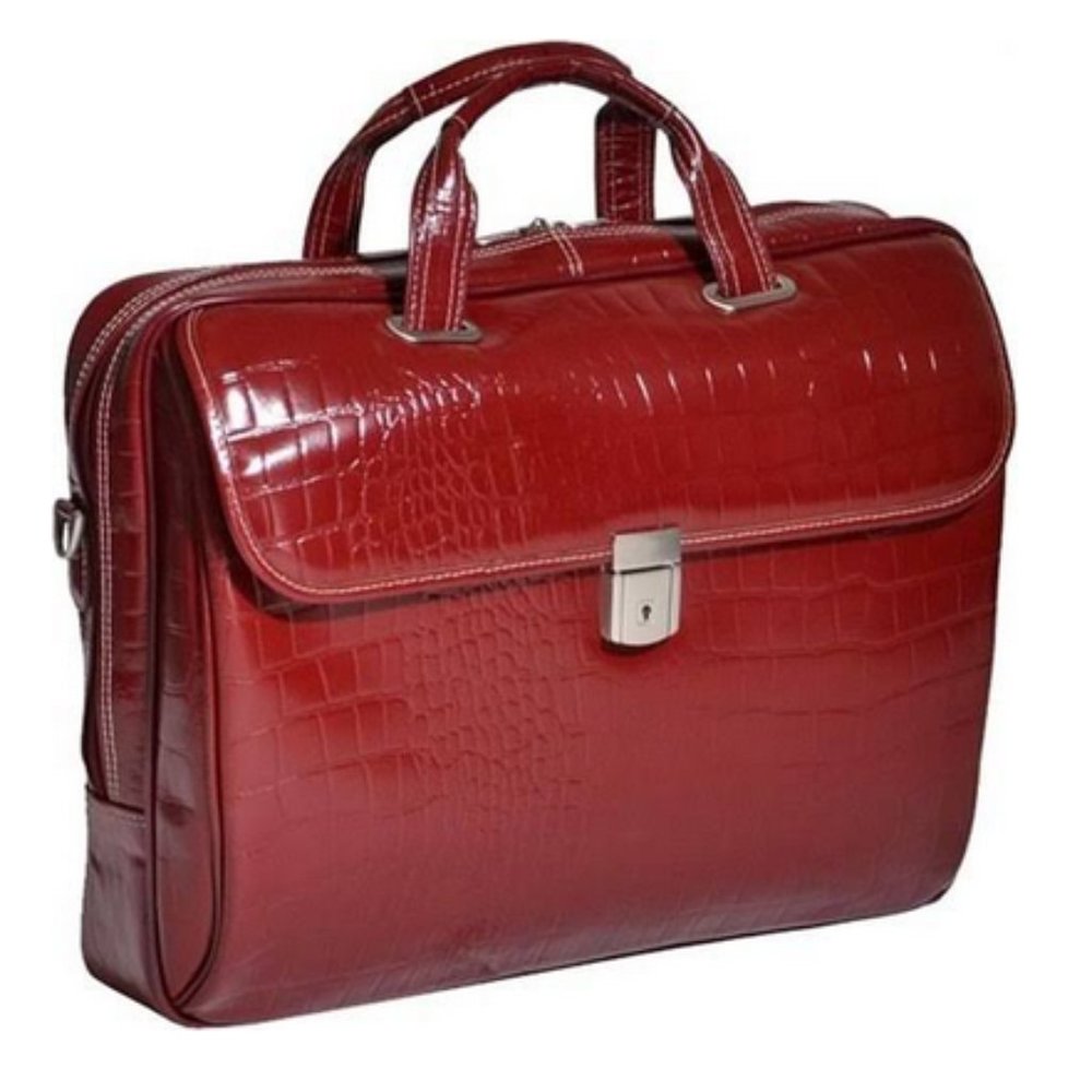 Siamod Servano Large Laptop Leather Briefcase